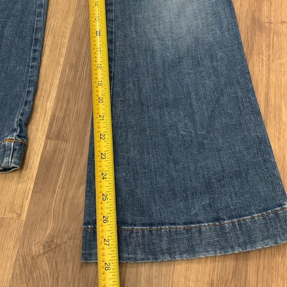Gap 1969 Glendale Boyfriend Flare Jeans, Size 25/0P - Picture 7 of 9